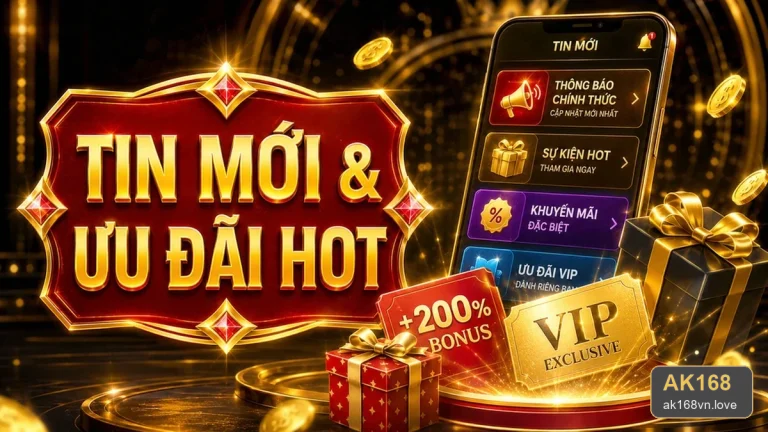 Khuyến Mãi AK168: Cách Nhận Diện Tin Mới, Ưu Đãi Thật Và Kênh Hỗ Trợ Chính Thức – ak168vn.love