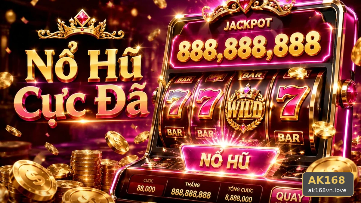 Nổ Hũ AK168: Hiểu Biến Động Kết Quả, Tính Ngẫu Nhiên Và Kỳ Vọng Thực Tế Khi Chơi Slot, Jackpot – ak168vn.love